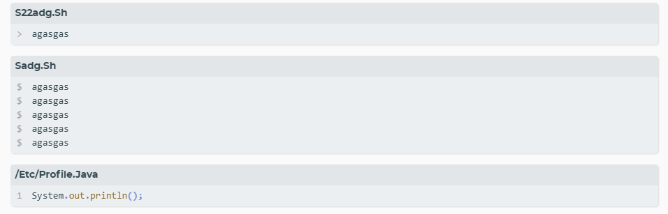code-block with title, symbol line number